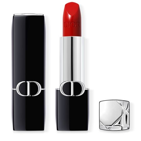Dior Rouge Dior Barra de labios color couture acabados aterciopelado y satinado tratamiento floral hidratante larga duración