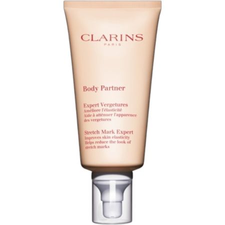 Clarins Body Partner Crema corporal de alta tolerancia fina sedosa para ayudar a prevenir las estrías 175 ml
