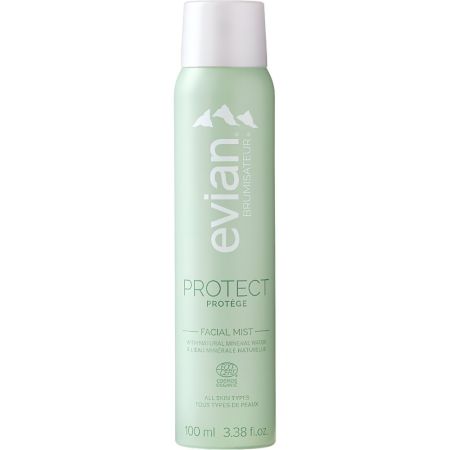 Evian Facial Mist Protect Bruma facial alivia inmediatamente la piel ofreciendo suavidad 100 ml