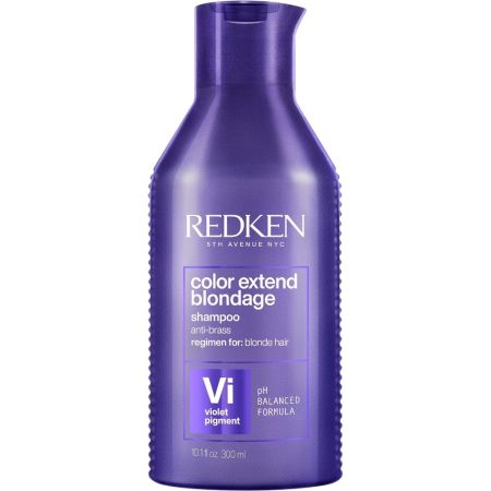 Redken Color Extend Blondage Shampoo Anti-Brass Champú para un rubio mas brillante y fuerte 300 ml