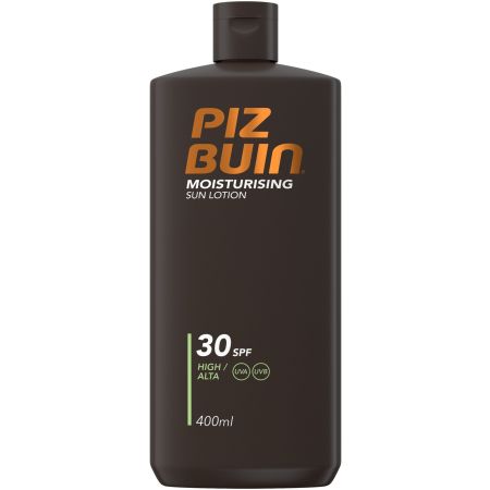 Piz Buin Moisturising Sun Lotion Spf 30 Loción solar corporal resistente al agua hidrata intensamente mientras broncea la piel 400 ml