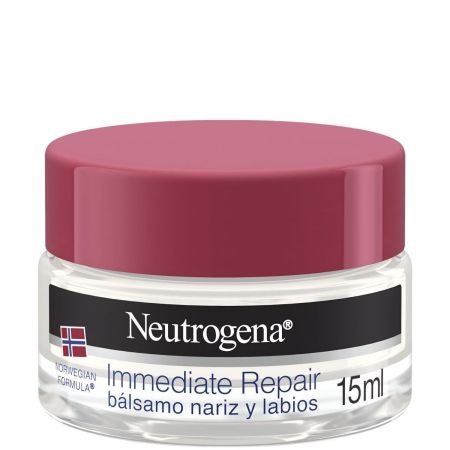 Neutrogena Bálsamo Reparación Inmediata Nariz/Labios Bálsamo facial reparador para una hidratación inmediata de nariz y labios 15 ml