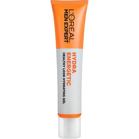 L'Oreal Men Expert Hydra Energetic Healthy Look Hydrating Gel Gel facial hidratante con color de textura ligera ofrece hidratación y aspecto saludable 24 horas 40 ml