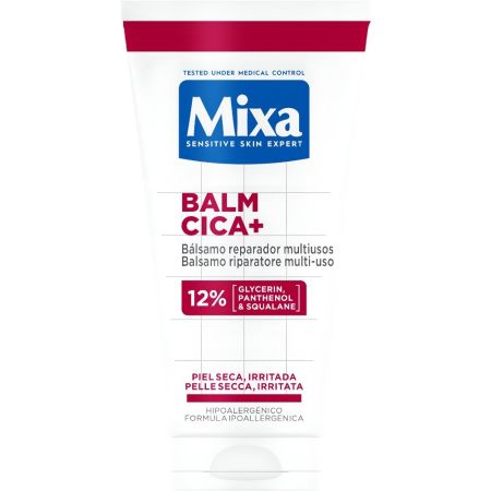 Mixa Balm Cica+ Bálsamo Reparador Multiusos Bálsamo reparador multiusos repara la piel 8 veces más rápido ofreciendo alivio inmediato y duradero 50 ml