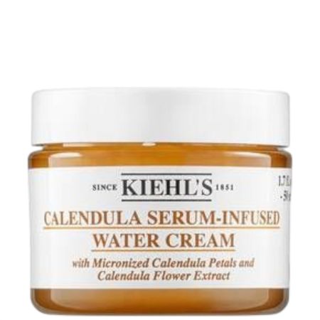 Kiehl'S Calendula Serum-Infused Water Cream Crema multibeneficios ofrece explosión de hidratación calmante para una piel fresca y radiante