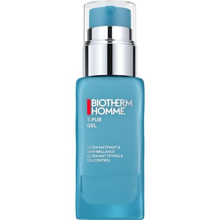 Biotherm Homme T-Pur Gel Gel facial hidratante ultraabsorbente antiimperfecciones y antibrillos 50 ml