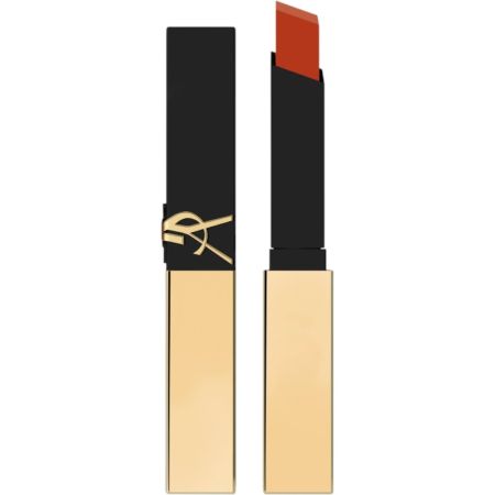 Yves Saint Laurent Rouge Pur Couture The Slim Barra de labios con fórmula suave cremosa e intensos pigmentos para acabado mate