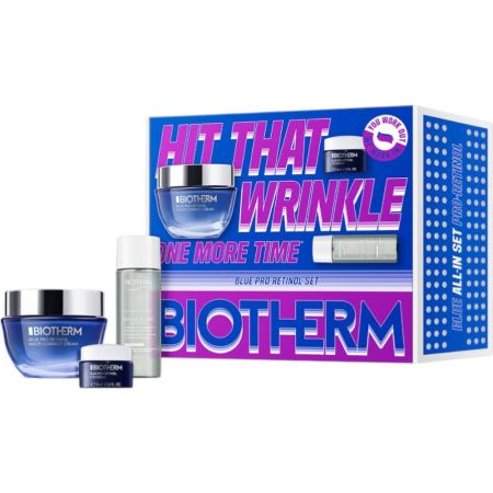 Biotherm Blue Pro-Retinol Multi-Correct Cream Estuche Crema multicorrectora antiarrugas fresca fundente y perfumada ofrece acción renovada 50 ml
