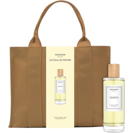 Chanson D'Eau Lemon Les Eaux Du Monde Sicily Estuche Eau de toilette para mujer 100 ml