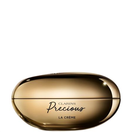 Clarins Precious La Crème Tratamiento rejuvenecedor y reparador difumina arrugas iluminando la piel con ingredientes naturales 50 ml