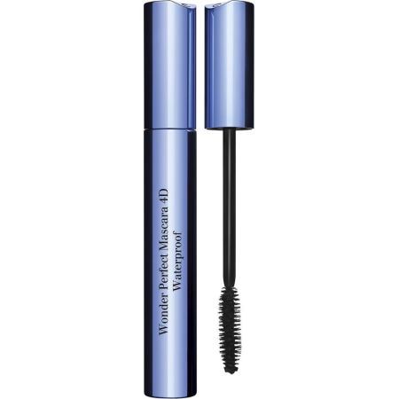 Clarins Wonder Perfect 4d Waterproof Máscara de pestañas resistente al agua para un acabado largo y fuerte