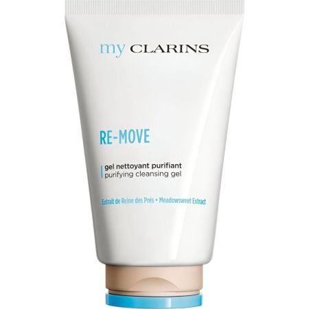 Clarins My Clarins Re-Move Gel Nettoyant Purifiant Gel facial limpiador desmaquillante purificante y refrecante elimina eficazmente todas las impurezas 125 ml
