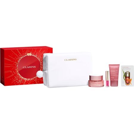 Clarins Multi-Active Jour Todo Tipo De Piel Estuche Crema de día nutre alisa y potencia la luminosidad combatiendo primeras arrugas piel lisa y joven 50 ml