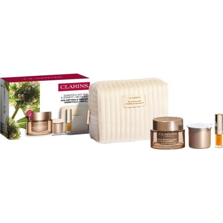 Clarins Extra-Firming Jour Todo Tipo De Piel Estuche Crema de día hidratante antiedad reafirmante piel luminosa alisada y más joven 50 ml