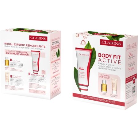 Clarins Body Fit Active Estuche Tratamiento experto contra la celulitis alisa y tonifica con un efecto lifting 200 ml