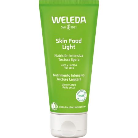 Weleda Skin Food Light Nutrición Intensiva Crema de textura ligera intensiva nutritiva reparadora y calmante para rostro y cuerpo 30 ml