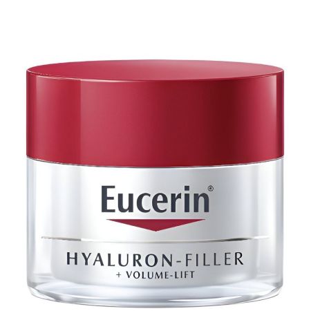 Eucerin Hyaluron-Filler+Volume Lift Día Spf 15 Crema facial de día mejora la renovación del colágeno consigue una piel más rellena con menos arrugas 50 ml