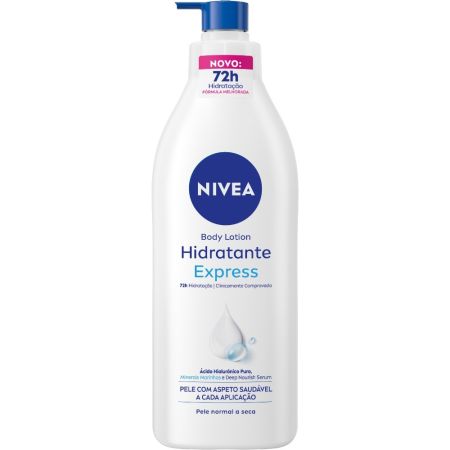 Nivea Hidratante Express Body Lotion Loción corporal de textura no grasa hidrata en profundidad hasta 72 horas para una piel suave y tersa 400 ml