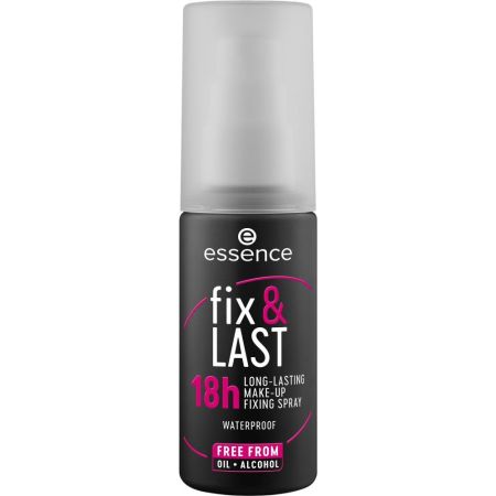 Essence Fix & Last 18h Long-Lasting Make-Up Fixing Spray Fijador de maquillaje matificante revitalizante e hidratante hasta 48 horas 50 ml