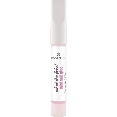 Essence What The Fake! Mini Nail Glue Pegamento para uñas con boquilla pequeña para una aplicación precisa perfecto para emergencias de belleza
