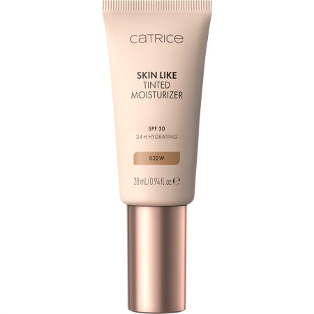 Catrice Skin Like Tinted Moisturizer Spf 30 Crema hidratante con color cobertura ligera y modulable acabado natural y similar a la piel