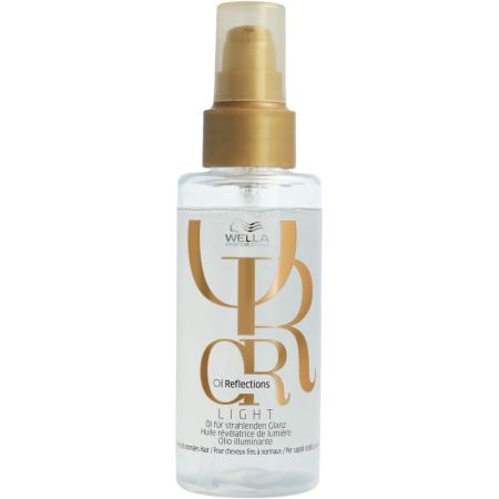 Wella Professionals Oil Reflections Light Aceite suavizante de luminosidad brillo radiante y una textura suave y ligera en el cabello 100 ml