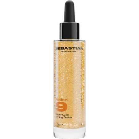 Sebastian Professional Potion 9 Super Luxe Tratamiento capilar híbrido de textura ligera ofrece 9 potentes beneficios enriquecido con perlas microencapsuladas 30 ml