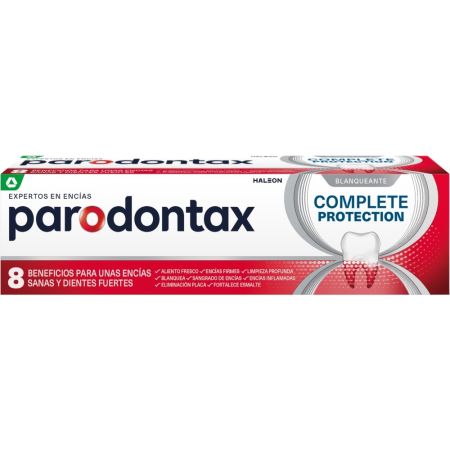 Parodontax Complete Protection Blanqueante Pasta Dentífrica Pasta de dientes blanqueadora para encías sanas y dientes fuertes 75 ml