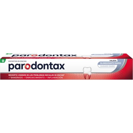 Parodontax Blanqueante Diario Pasta Dentífrica Pasta de dientes blanqueadora ayuda a detener y prevenir el sangrado de encías 75 ml