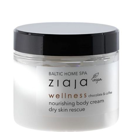 Ziaja Baltic Home Spa Wellness Crema Corporal Nutritiva Crema corporal nutritiva de café y chocolate mejora la firmeza embellece hidrata y suaviza 300 ml