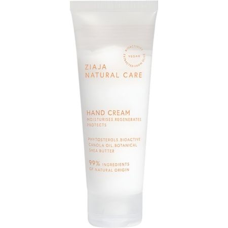 Ziaja Natural Care Crema De Manos Hidratante Crema de manos y uñas vegana hidratante regenerante y protectora 75 ml