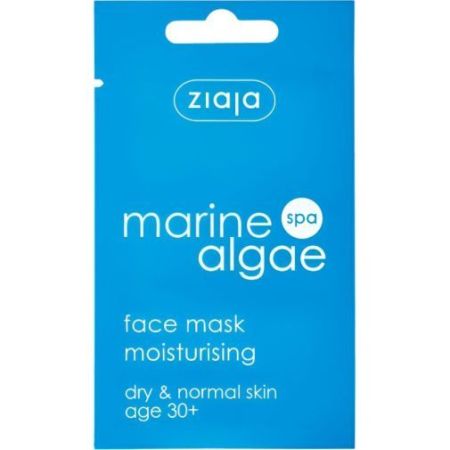 Ziaja Marine Algae Mascarilla Facial Hidratante Mascarilla facial vegana hidratante con algas marinas ofrece efecto relajante 7 ml