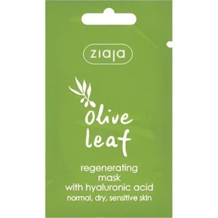Ziaja Hoja De Olivo Mascarilla Facial Regeneradora Mascarilla facial intensamente regeneradora para rostro y cuello ofrece brillo saludable 7 ml