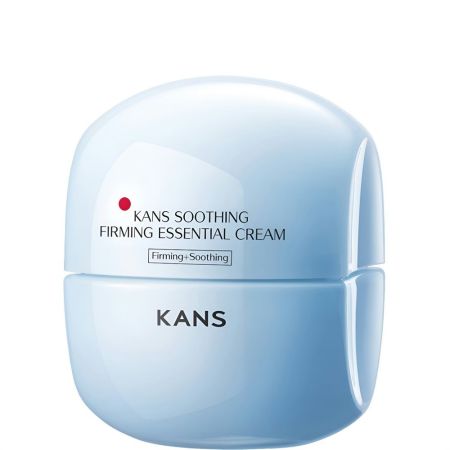 Kans Soothing Firming Essential Cream Crema facial calmante antiedad de textura ligera y cremosa repara fortaleciendo la piel con polipéptidos 50 ml