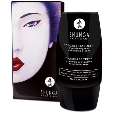 Shunga Crema orgasmo femenino intenso jardin secreto. 30 ml
