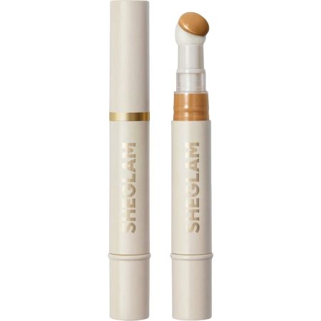 Sheglam Complexion Boost Concealer Corrector con aplicador de esponja hidrata intensamente ofreciendo un acabado natural y difuminado