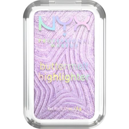 Nyx Professional Makeup Buttermelt Highlighter Iluminador cremoso se difumina como polvo y se desliza como mantequilla
