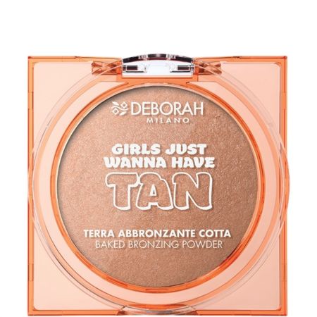 Deborah Milano Girls Just Wanna Have Tan Baked Bronzing Powder Polvos bronceadores de alta pigmentación y textura ultrafina ofrece un acabado refinado de larga duración