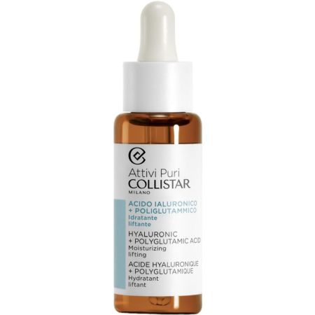 Collistar Ácido Hialurónico + Poliglutámico Tratamiento concentrado en gotas hidrata y reduce pequeñas arrugas alisando y suavizando 30 ml