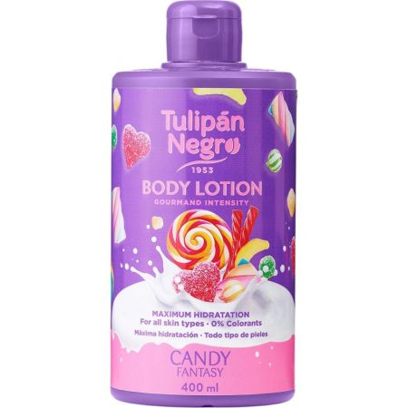 Tulipán Negro Candy Fantasy Body Lotion Loción corporal perfumada para mujer 400 ml