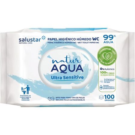 Salustar Wc natur aqua+tapa 100 u