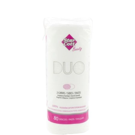 Star Cott Duo Discos Desmaquillantes Discos desmaquillantes gran limpieza y suavidad