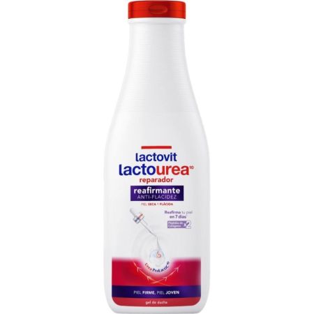 Lactovit Lactourea Reparador Rearfirmante Gel De Ducha Gel de ducha reafirmante antiflacidez con microesfemas lactosomas para acción ultrahidratante