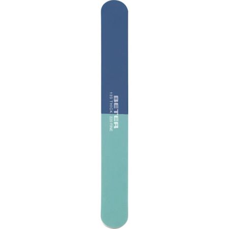 Beter Lima Fibra De Vidrio Doble Color 17,5 Cm Lima acorta da forma y pule las uñas incluso de mayor dureza 1 ud