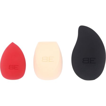 Beter Elite Esponja De Maquillaje Látex Free Esponjas de maquillaje para texturas líquidas o en crema alcanza todos los ángulos del rostro 3 uds