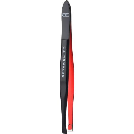 Beter Elite Pinzas De Depilar Punta Recta 8,9 Cm Pinzas de depilar de acero inoxidable y punta recta permite una mejor visión del vello