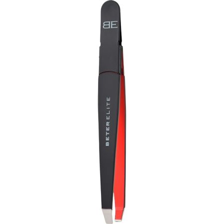 Beter Elite Pinza Depilar Esmaltada Punta Recta 9,7 Cm Pinzas de depilar de acero inoxidable y punta recta