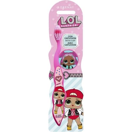 Lol Surprise Cepillo De Dientes Con Capuchón Cepillo de dientes infantil ayuda a conseguir una higiene bucal divertida y alegre
