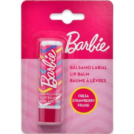 Barbie Bálsamo Labial Bálsamo labial con sabor a fresa gran hidratación