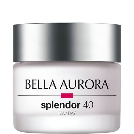 Bella Aurora Splendor 40 Crema Multi-Perfeccionadora Spf 20 Piel Seca Crema de día antiedad y antimanchas unfiica el tono ilumina y revitaliza para piel fresca y tonificada 50 ml